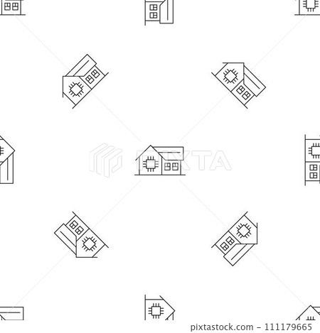 Smart home pattern seamless vector repeat geometric for any web design Smart home pattern seamless vector repeat geometric for any web design 111179665