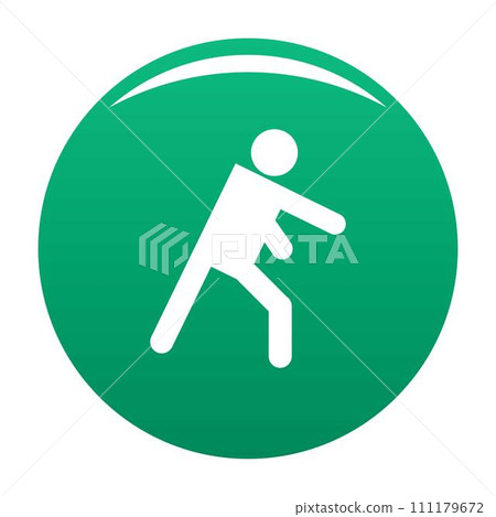 Stick figure stickman icon pictogram. Vector simple illustration of stickman icon isolated on white background. Man human stick sign 111179672