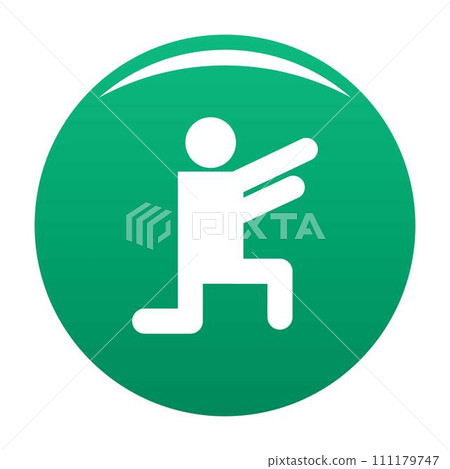 Stick figure stickman icon pictogram. Vector simple illustration of stickman icon isolated on white background. Man human stick sign 111179747