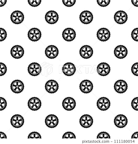 Transport tire pattern seamless vector repeat geometric for any web design Transport tire pattern seamless vector repeat geometric for any web design 111180054