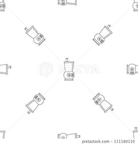 Small food mixer pattern seamless vector repeat geometric for any web design 111180110