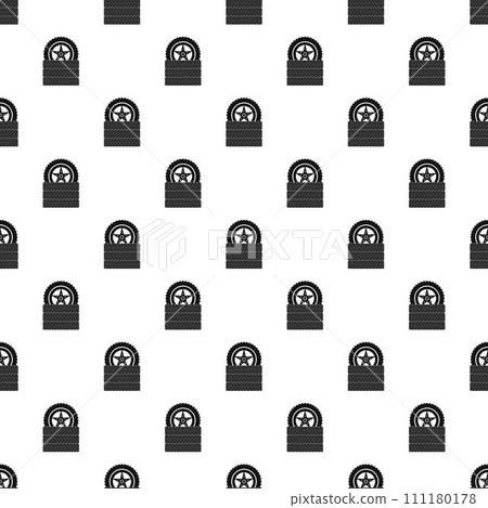 Tire leap pattern seamless vector repeat geometric for any web design Tire leap pattern seamless vector repeat geometric for any web design 111180178