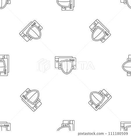 Protected credit card pattern seamless vector repeat geometric for any web design Protected credit card pattern seamless vector repeat geometric for any web design 111180509