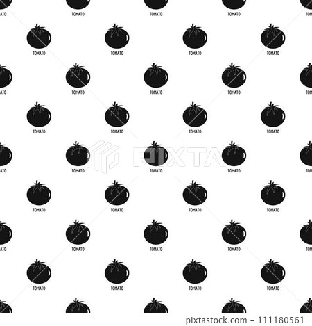Tomato pattern seamless vector repeat geometric for any web design Tomato pattern seamless vector repeat geometric for any web design 111180561