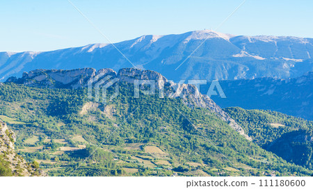 Mont Ventoux, mountain in Provence, France 111180600