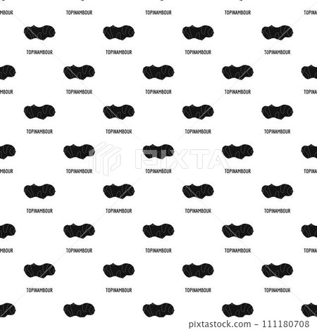 Topinambour pattern seamless vector repeat geometric for any web design Topinambour pattern seamless vector repeat geometric for any web design 111180708