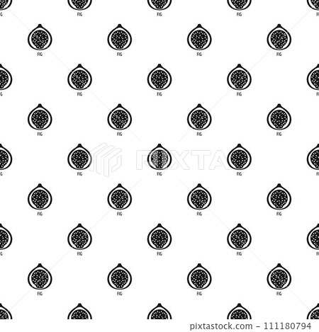 Fig pattern seamless vector repeat geometric for any web design Fig pattern seamless vector repeat geometric for any web design 111180794