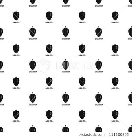 Carambola pattern seamless vector repeat geometric for any web design Carambola pattern seamless vector repeat geometric for any web design 111180805