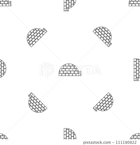 Alaska igloo pattern seamless vector repeat geometric for any web design Alaska igloo pattern seamless vector repeat geometric for any web design 111180822