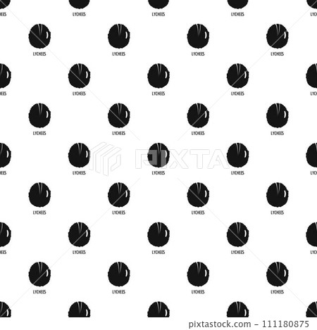 Lychee pattern seamless vector repeat geometric for any web design Lychee pattern seamless vector repeat geometric for any web design 111180875