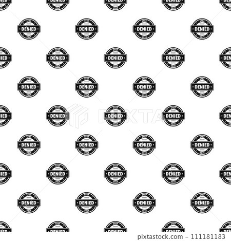 Stop pattern seamless vector repeat geometric for any web design 111181183