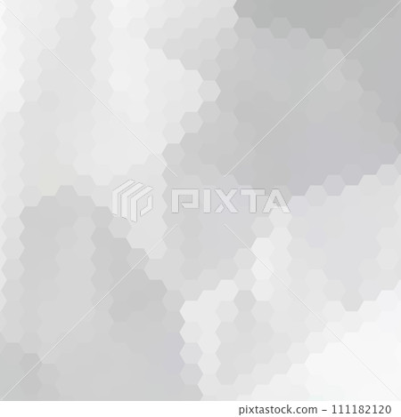 Gray hexagons. Vector background. polygonal style. eps 10 111182120