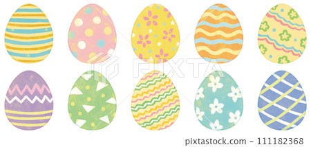 easter eggs colorful easter eggs colorful 111182368