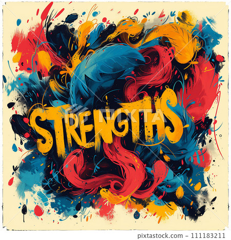 AI-generated content. Strengths Illustration 111183211