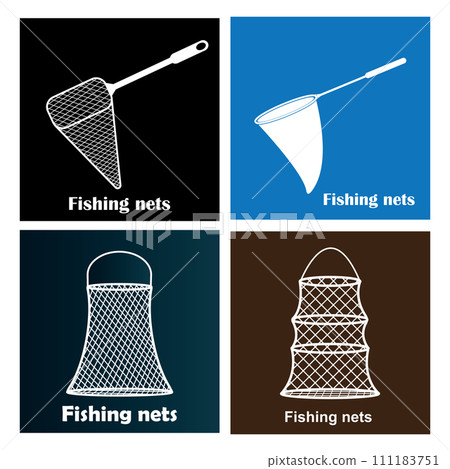 Fishing net icon Fishing net icon 111183751