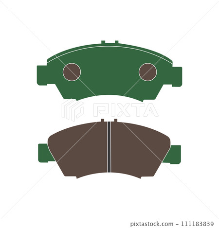 Disc brake lining icon 111183839