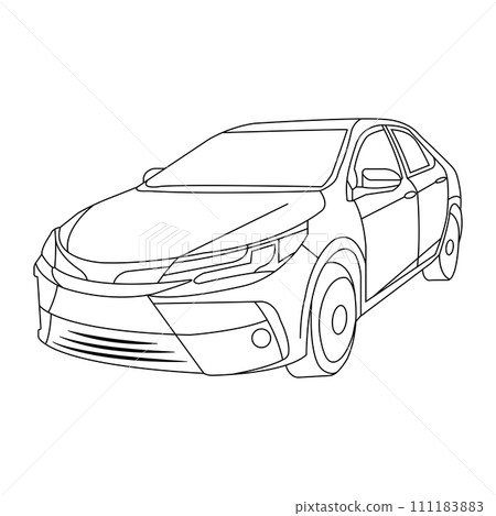 Car icon Car icon 111183883