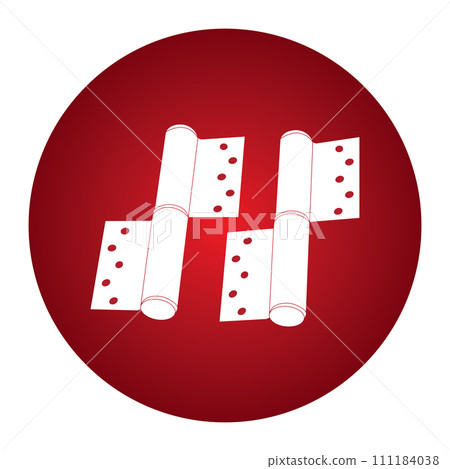 Door hinge icon 111184038
