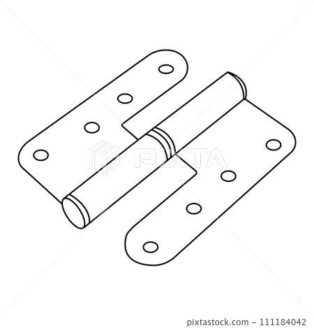 Door hinge icon 111184042