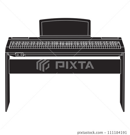 Piano icon 111184191