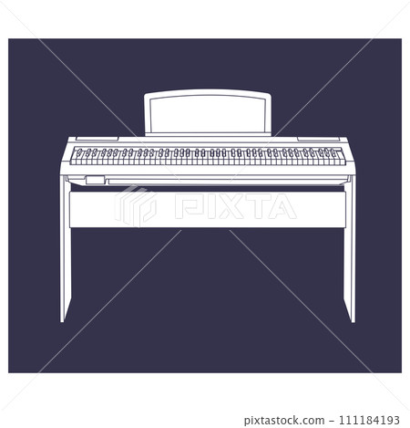 Piano icon 111184193