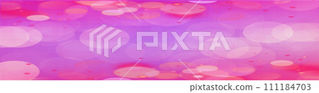 Colorful Gray bokeh background banner perfect for Party, Anniversary, Birthdays, Festive, Holiday, Valentines Day or Wedding Invitations. Free space for text 111184703