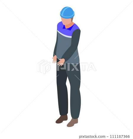 Constructor assignment icon. Isometric of constructor assignment vector icon for web design isolated on white background 111187366