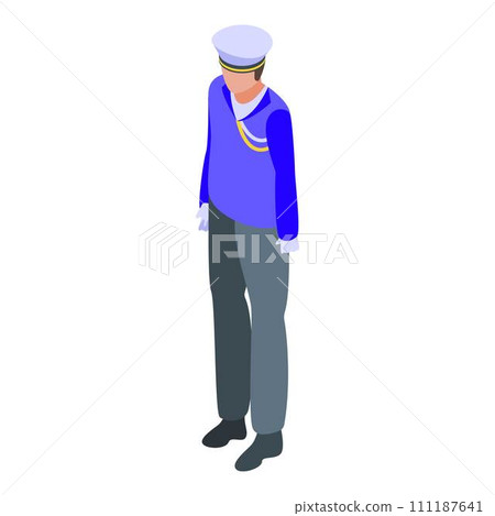 Aircraft carrier soldier icon. Isometric of aircraft carrier soldier vector icon for web design isolated on white background Aircraft carrier soldier icon. Isometric of aircraft carrier soldier vector icon for web design isolated on white background 111187641