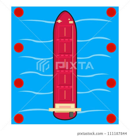 Oil tanker icon. Isometric illustration of oil tanker vector icon for web Oil tanker icon. Isometric illustration of oil tanker vector icon for web 111187844