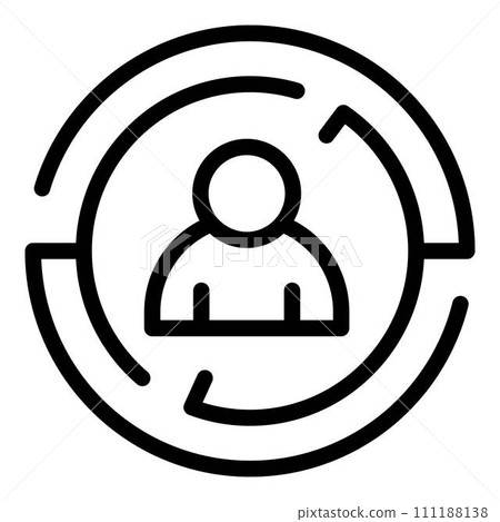 Open opportunity icon. Outline open opportunity vector icon for web design isolated on white background Open opportunity icon. Outline open opportunity vector icon for web design isolated on white background 111188138