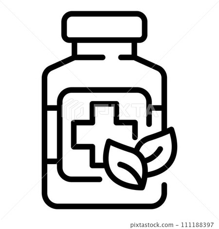 Drugs pack icon. Outline drugs pack vector icon for web design isolated on white background Drugs pack icon. Outline drugs pack vector icon for web design isolated on white background 111188397