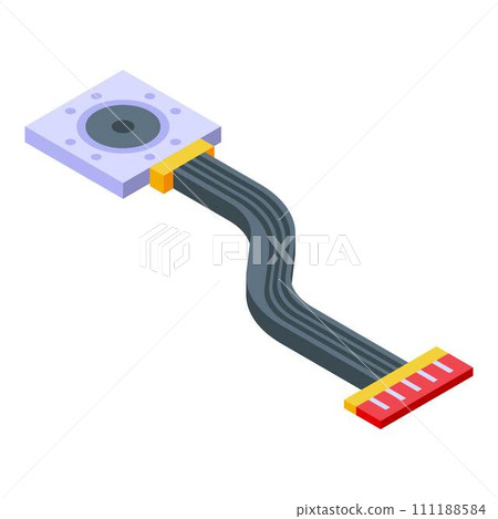 Tablet repair camera icon. Isometric of tablet repair camera vector icon for web design isolated on white background Tablet repair camera icon. Isometric of tablet repair camera vector icon for web design isolated on white background 111188584
