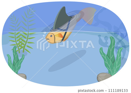 3D Isometric Flat  Conceptual Illustration of Big Dream 111189133