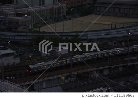 從飯店房間看到的天王寺日出 111189662