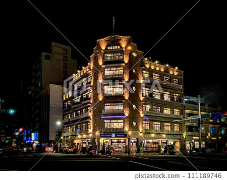 Tainan, Taiwan: Retro-modern popular tourist spot “Hayashi Department Store” 111189746