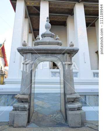 Bangkok, Thailand, Wat Pho, a sunny day in May 111189944