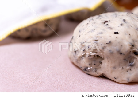 麵包麵團、黑芝麻 麵包麵團、黑芝麻 111189952