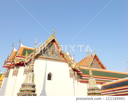 Bangkok, Thailand, Wat Pho, a sunny day in May Bangkok, Thailand, Wat Pho, a sunny day in May 111189991