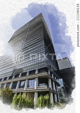 Watercolor style Otemachi Otemachi Place East Tower Chiyoda-ku, Tokyo 111190138