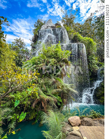 Dantewada land of angels waterfall park in Mae Taeng, Chiang Mai, Thailand Dantewada land of angels waterfall park in Mae Taeng, Chiang Mai, Thailand 111190233