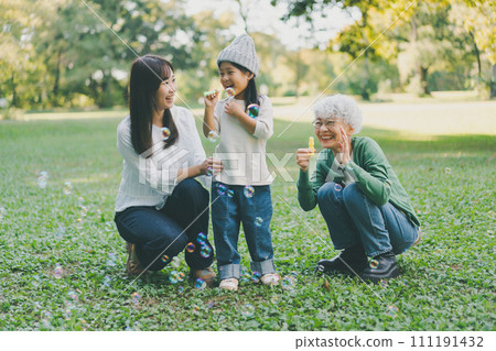 Three generations family Three generations family 111191432