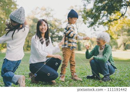 Three generations family Three generations family 111191442
