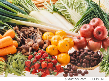 colorful vegetables and fruits colorful vegetables and fruits 111191610
