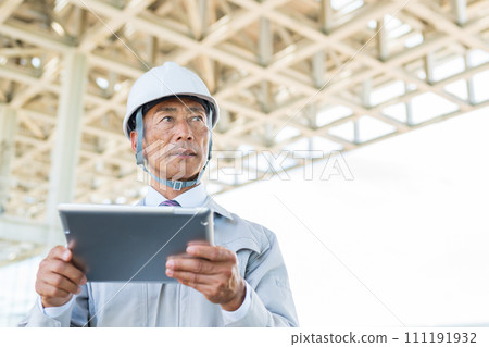 建築工地商人現場主管 111191932