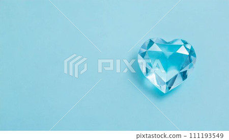 心形寶石框架複製空間背景圖AI生成的圖像 111193549