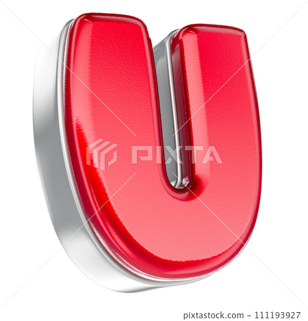 letter red 3d render 111193927
