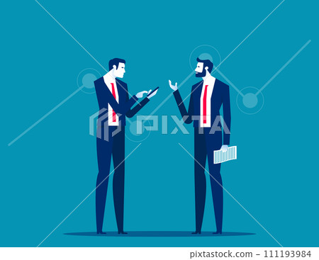 Business analytics. Business vector illustration concept Business analytics. Business vector illustration concept 111193984