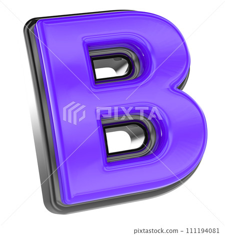 3d render for font and number 3d render for font and number 111194081