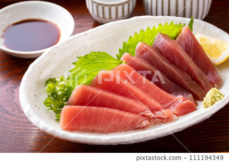 金槍魚生魚片 111194349