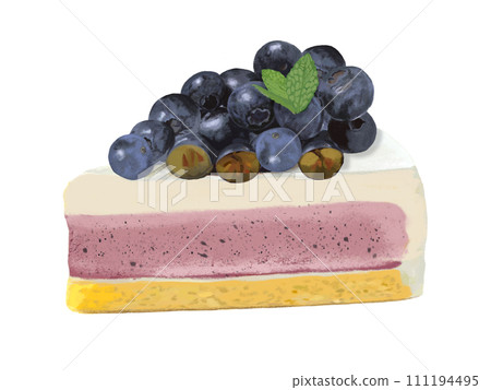 Rare cheesecake (blueberry) Rare cheesecake (blueberry) 111194495